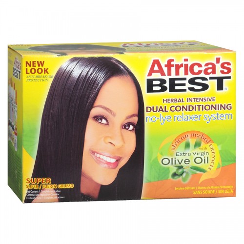 Africa's Best No-Lye Relaxer System Super Africa's Best No-Lye Relaxer System Super